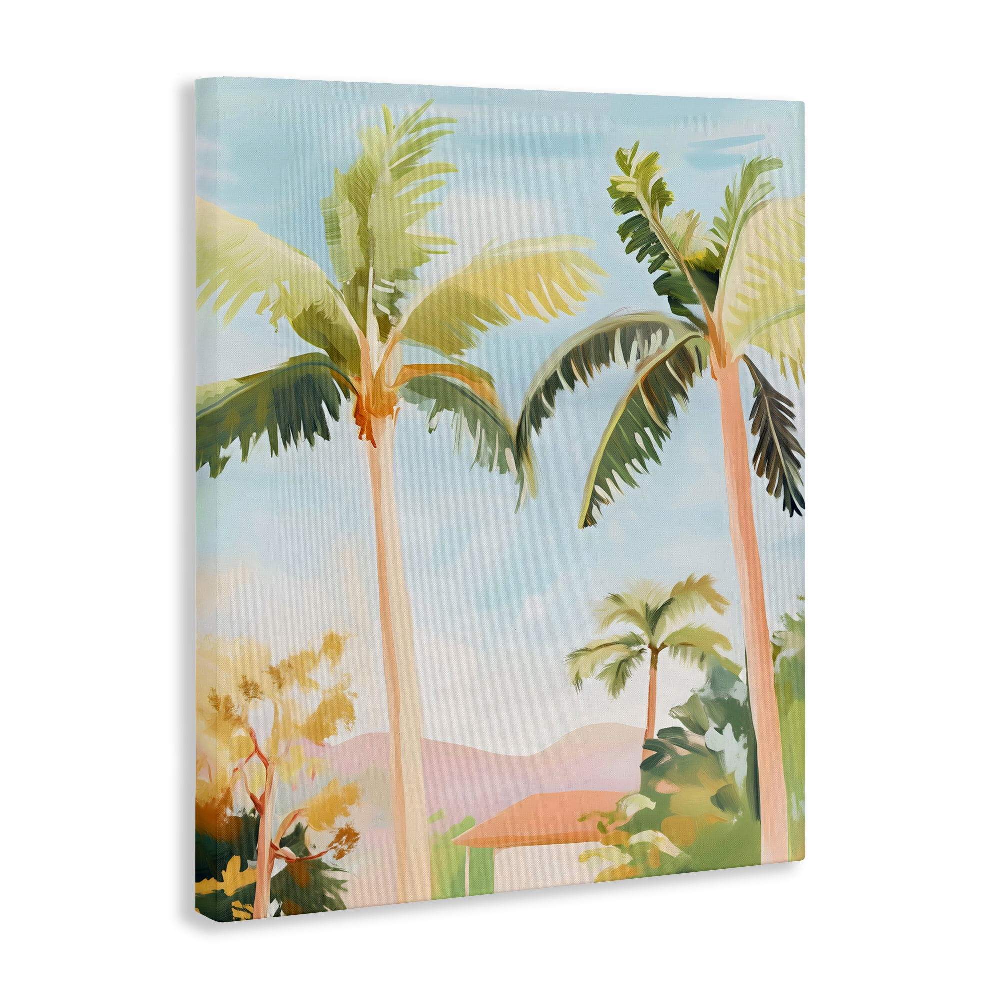 Stupell Industries Rising Above Tropical Palms Canvas Wall Art, design by The Prints Vibe