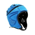 thumbnail image 2 of S SERENABLE Rugby Helmet Adjustable Shockproof Rugby Headguard for Playing Soccer Adults Blue, 2 of 9