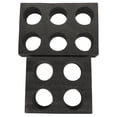 thumbnail image 1 of SHISUYAN Square Display Cabinet Use Business Owners 2Pcs 9.4x7.9x2.7in, 1 of 8