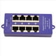 thumbnail image 2 of Inyector PoE Pasivo Gigabit de 48 V o 24 V Módulo PoE de 4 Puertos una 1000 Mbps para Cámara IP de Seguridad Punto de Acceso WiFi, UBNT, 2 of 5
