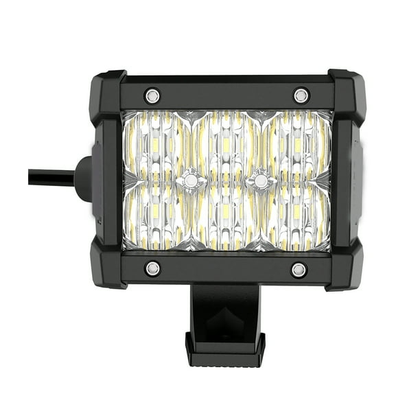EVERGEAR 4 Inch 18w 1200 Lumens 4x4 OffRoad Car Flood 6 CREE LED Work Light Bar