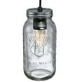 thumbnail image 3 of Meyda Tiffany 120901 4.75" W Mason Jar 2 Qt Mini Pendant - Clear, 3 of 5