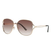 Piranha Eyewear Savannah Oversize Butterfly Sunglasses for Women with Mauve Gradient Lens