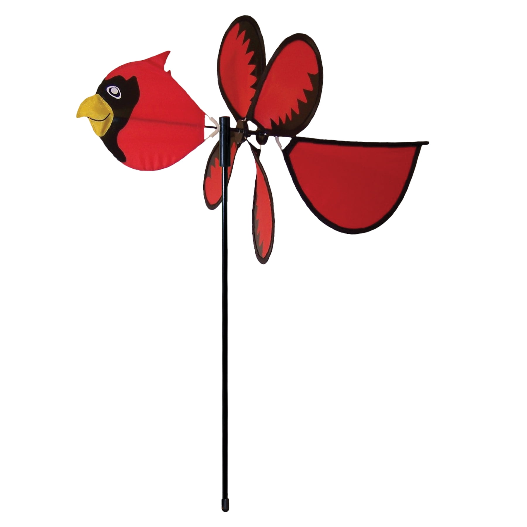 In the Breeze 2815 — Baby Bird Garden Spinner, Cardinal — Colorful, Fun