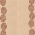 thumbnail image 1 of Ahgly Company Machine Washable Indoor Square Transitional Khaki Gold Area Rugs, 4' Square, 1 of 7