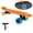 Orange, variant on 22'' Led Wheels Skateboards complete light up 4th Generation Led Wheels Cruiser