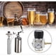 thumbnail image 3 of 2024 Suitable CO2 0-90 PSI Home Brew Mini Gas Regulator Kit T21 * 4 Soda Pressure Gauge Wires Aluminum Charger Kit, 3 of 5