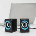 thumbnail image 4 of axGear Haut-Parleur Portable USB Multimédia Filaire Mini Surround Sortie Caisson de Basses, 4 of 6