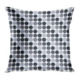 thumbnail image 1 of BOSDECO Blue Abstract Retro 70S Dot Pattern Colorful Black Corporate Folder Geometric Graphic Pillowcase Pillow Cover Cushion Case 16x16 inch, 1 of 1