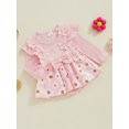 thumbnail image 3 of Suealasg Baby Girls Spring Fall Clothes 1 3 6 9 12 18 Months Infant Girls Floral Print Long Sleeve Romper Dress 0-18M, 3 of 7