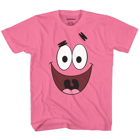 Spongebob Squarepants Patrick Face Youth Kids T-Shirt