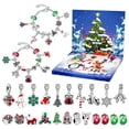 thumbnail image 2 of Calendario de Adviento 2024 Calendario de Adviento de Navidad Pulsera Calendario de cuenta regresiva de 24 días Pulsera de aleación Kits para hacer joyas Regalos de Navidad para niños y niñas, 2 of 5