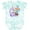 Tie Dye Green, variant on Inktastic It's My 1st Easter Dinosaur Painting Eggs Boys or Girls Baby Bodysuit