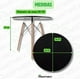 thumbnail image 3 of MESA EAMES NEGRA REDONDA MODERNA PARA COMEDOR INMATMEX, 3 of 9