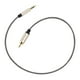 thumbnail image 4 of Cable de audio coaxial auxiliar con conector macho de 3,5 mm para dispositivos de audio domésticos. 2m, 4 of 9