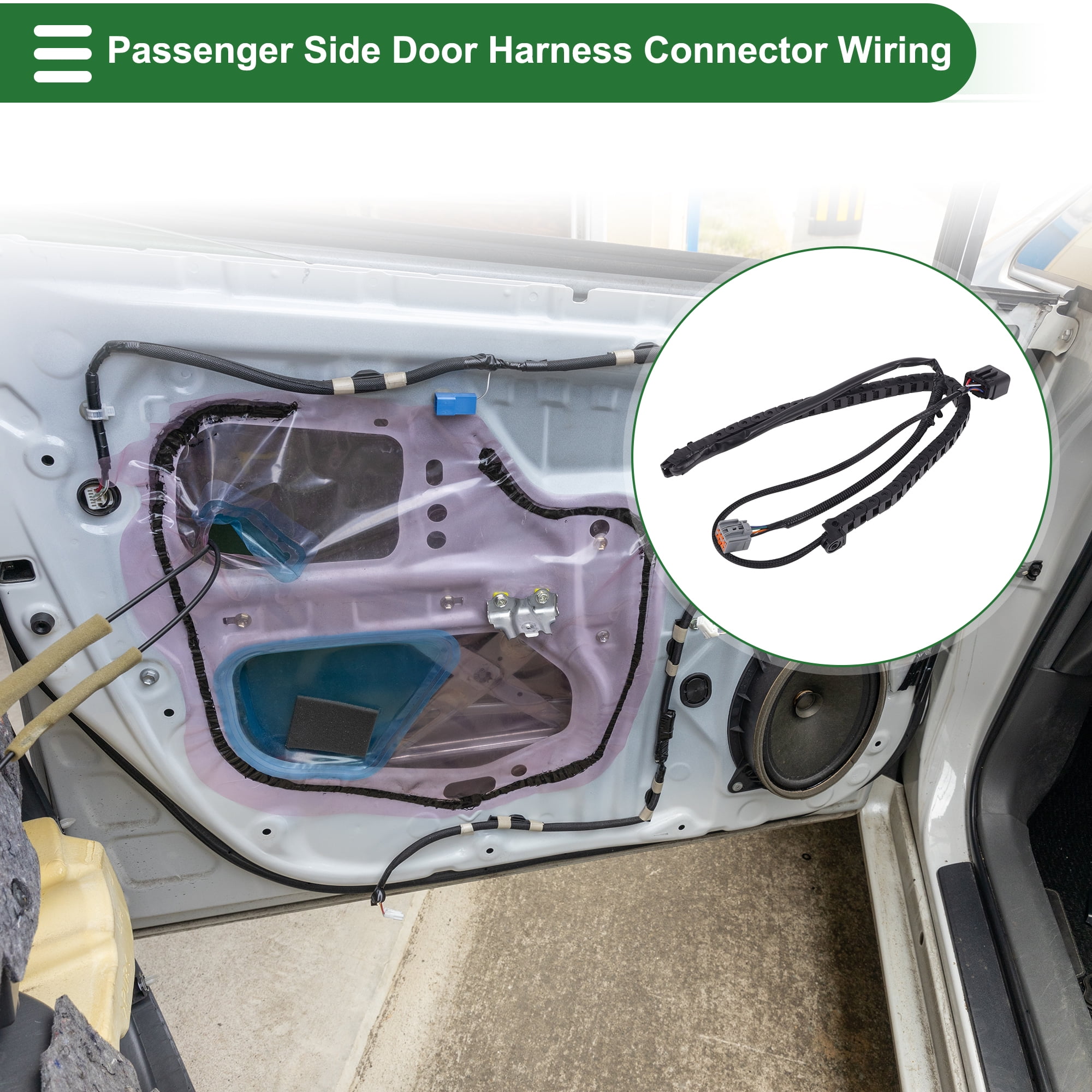 Unique Bargains 7 Pin Door Wiring Harness Connector for Dodge GRAND CARAVAN