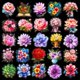 thumbnail image 5 of Pegatinas de flores para el hogar Pegatinas decorativas para mascotas Materiales para manualidades DIY para cuadernos, diarios y teléfonos 50 hojas, 5 of 8
