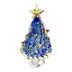 thumbnail image 1 of Árbol de Navidad de cristal, adorno artesanal colorido, regalo, cristalería, decoración de coche y escritorio, 1 of 6