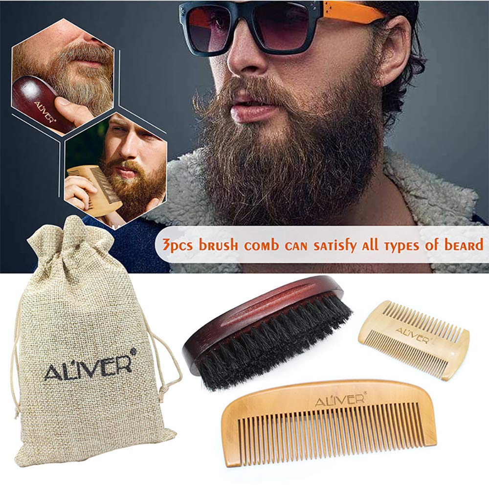 upgraded beard care kit for men beard growth grooming & trimming