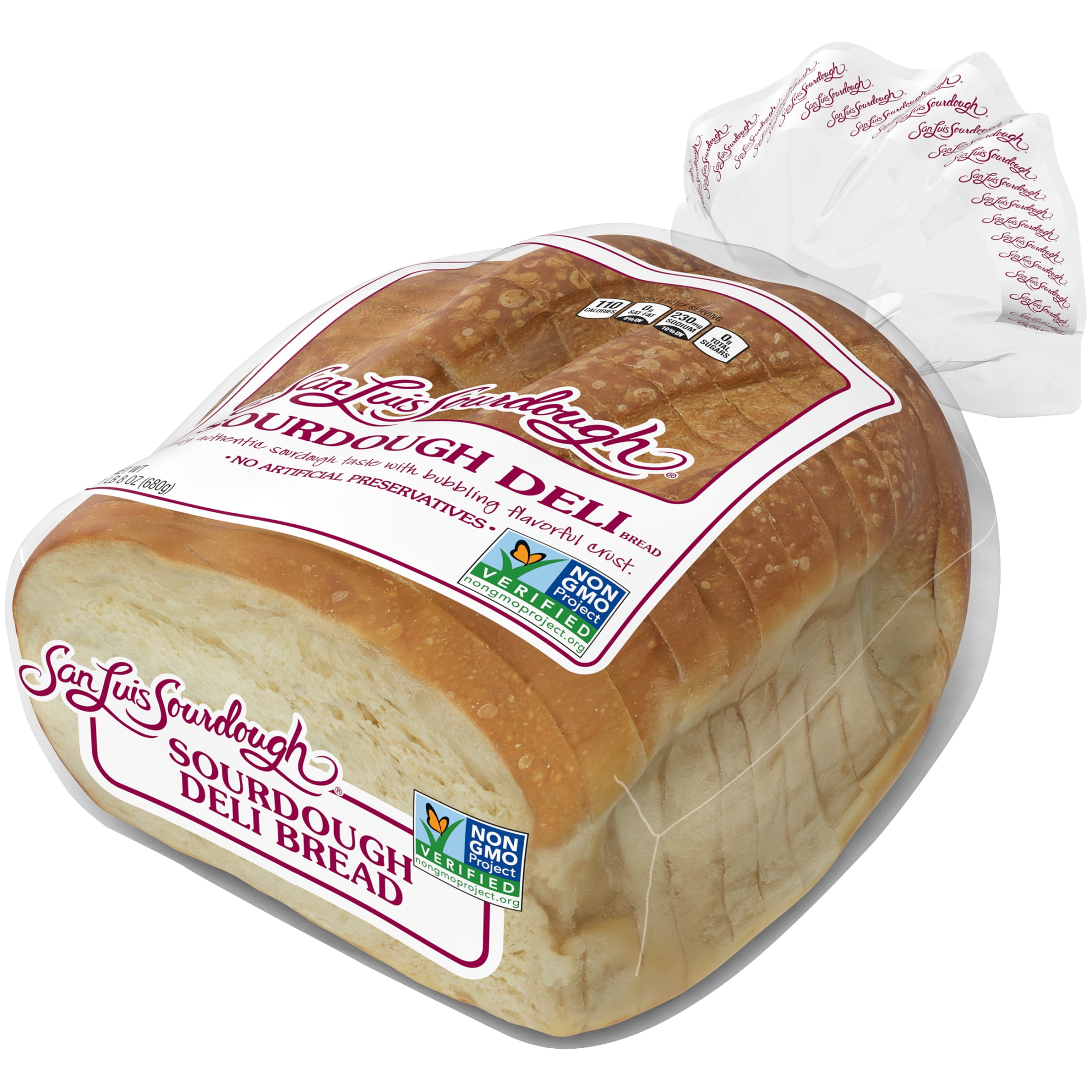 San Luis Sourdough Plain Sourdough Deli Bread, 24 oz