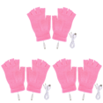 thumbnail image 3 of Guantes de calefacción eléctrica para hombres y mujeres Guantes térmicos USB para deportes de esquí (rosa), 3 of 3