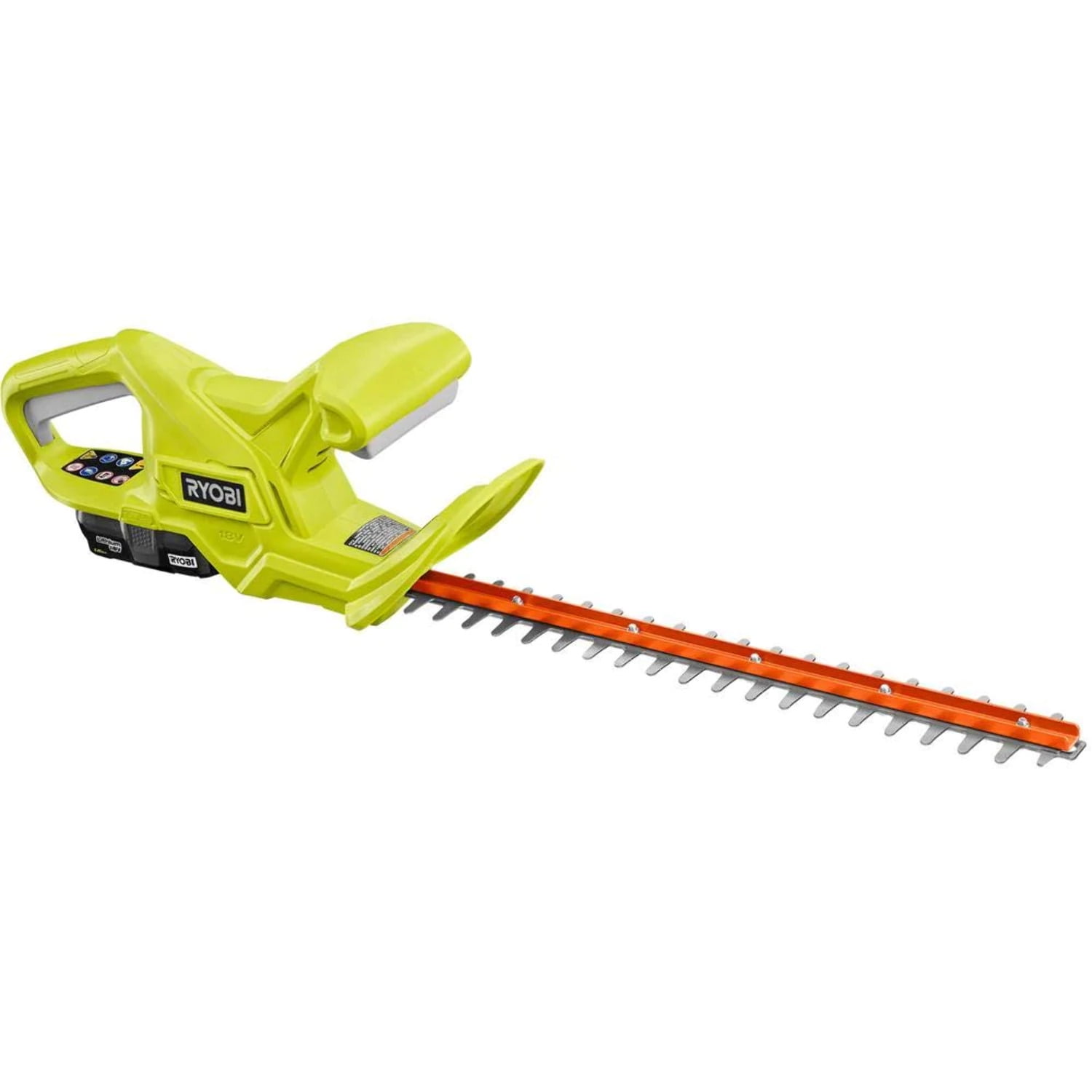 RYOBI Lithium+ 18" Cordless Hedge Trimmer 18v/1.5 Ah Battery & Charger Included