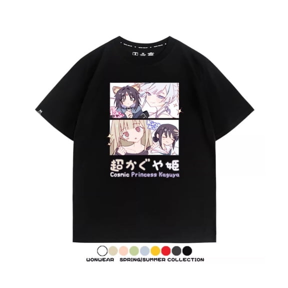 Cosmic Princess Kaguya! Shirt Short Sleeve Tee Summer Casual T-Shirts Anime 2026 Cloth