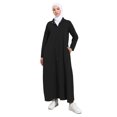 thumbnail image 2 of Black -  - Unlined - Crew neck -  - Button Collar - Crew neck - Topcoat - Benin, 2 of 5