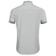 thumbnail image 2 of Men's Summer Solid Color Casual Short Sleeve Shirt Collar Stripe Contrast Fashion Button Shirt 4XL, 2 of 3