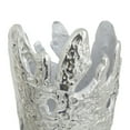 thumbnail image 4 of DecMode 20", 15"H Silver Aluminum Metal Vase with Cut Out Designs, Set of 2, 4 of 8