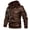 Brown, variant on Mens Winter Coats Men's Special Ops Tactical Soft Shell Jacket Coat Brown,L