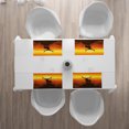 thumbnail image 3 of Ambesonne Antlers Place Mats Set of 4, Wildlife Sunset Hill, Standard Size, Burnt Sienna Marigold, 3 of 4
