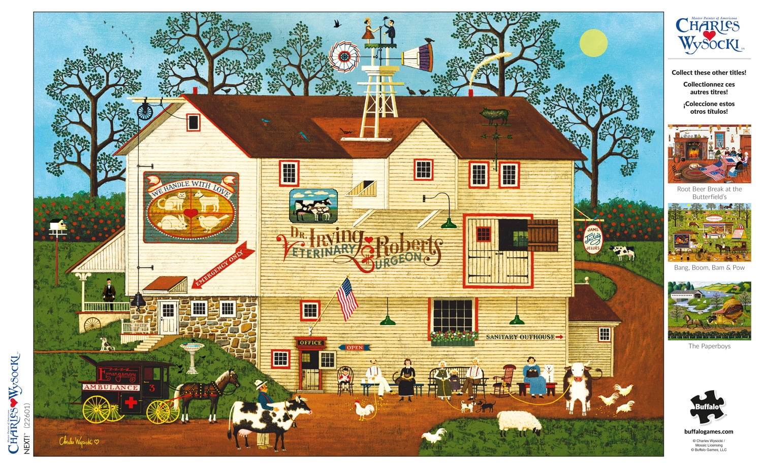 Buffalo Games 300-Piece Charles Wysocki Next! Jigsaw Puzzle
