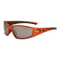 Crossfire 23125 RPG Safety Glasses HD Dimi-Copper Flash Mirror Lens- Burnt Orange Frame