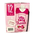 thumbnail image 4 of Vita Coco Treats Strawberries & Cream Coconut Milk Beverage Drink, 11.1 fl oz (Pack of 12), 4 of 5