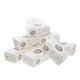 thumbnail image 4 of Paquete de 8 rollos de papel multiusos de pulpa para uso doméstico, cocina, restaurante y KTV (blanco)., 4 of 7