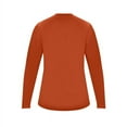 thumbnail image 3 of C2 Sport B04985664 Womens Performance Long Sleeve T-Shirt, Burnt Orange - Medium, 3 of 3