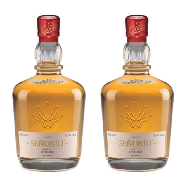 Pack de 2 Mezcal El Señorio Reposado 750 ml