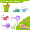 thumbnail image 3 of Juego de regaderas CreateView de Bath Toys, 6 unidades, sin agujero, para patos, 3 of 6