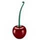 thumbnail image 1 of Juego de escobilla de baño rojo vino estilo cereza, 1 of 5