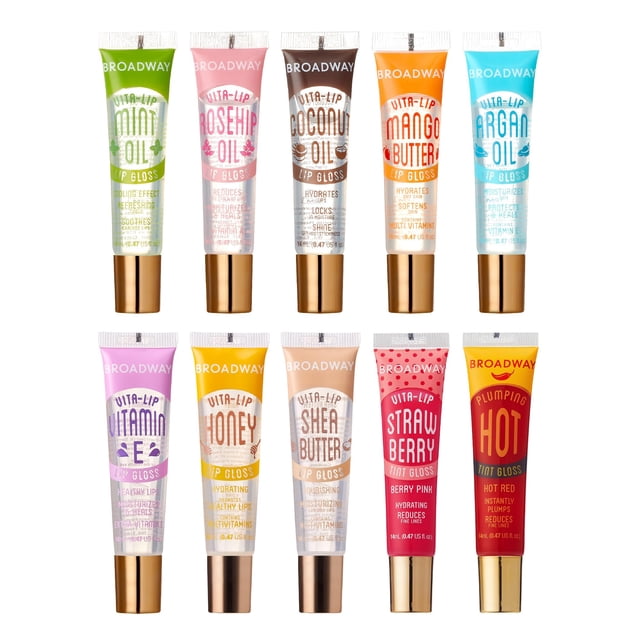 Brillo de labios Ruby Kisses Broadway Vita-Lip Tinted & Clear (10)