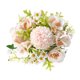thumbnail image 2 of Ramo de peonías de seda artificial flores falsas ramo de novia y decoración para el hogar, 2 of 6