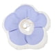 thumbnail image 1 of Collar de Gato Anillo de Vergüenza Forma Floral Ajuste Suave Anillo de Cuello de Vergüenza de Gato para Recuperación de Heridas Púrpura M, 1 of 9