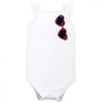 thumbnail image 4 of Little Treasure Baby Girl Cotton Bodysuit, Pant and Shoe 3pc Set, Cherries, 3-6 Months, 4 of 4