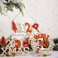 thumbnail image 4 of Decoración hogareña Gwong madera colgando decoración creativa moda liviana cartas tarjeta colgante de madera árbol de navidad decoración para fiesta Gwong 21070778, 4 of 6