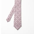 thumbnail image 2 of Men's Tie, Rosy Blossoms, 3.7", Rose Pink, by Ambesonne, 2 of 4