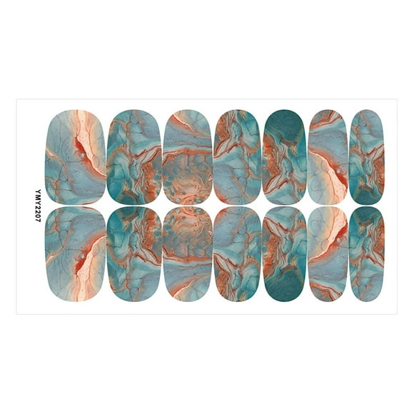 Accesorios Moda Uñas Pegatina Uñas Inicio Decoraciones Skymarble Manicura Pegatina