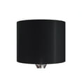 thumbnail image 3 of 24" Polished Nickel Table Lamp Set w/ Black Silk-Like Shade (Set of 2), 3 of 5