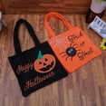 thumbnail image 2 of Halloween Pumpkin Candy Handbag Witch Festival Mall Kindergarten Biscuit Gift Bag Halloween Decoration Orange, 2 of 10