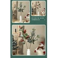 thumbnail image 2 of Nvzi 3 piezas de esquejes de frutas artificiales de simulación de manojo de frutas para decoración navideña, esquejes navideños para fiesta en casa, arándano, 2 of 2